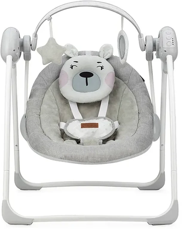 Електрична гойдалка Momi LISS bear pink